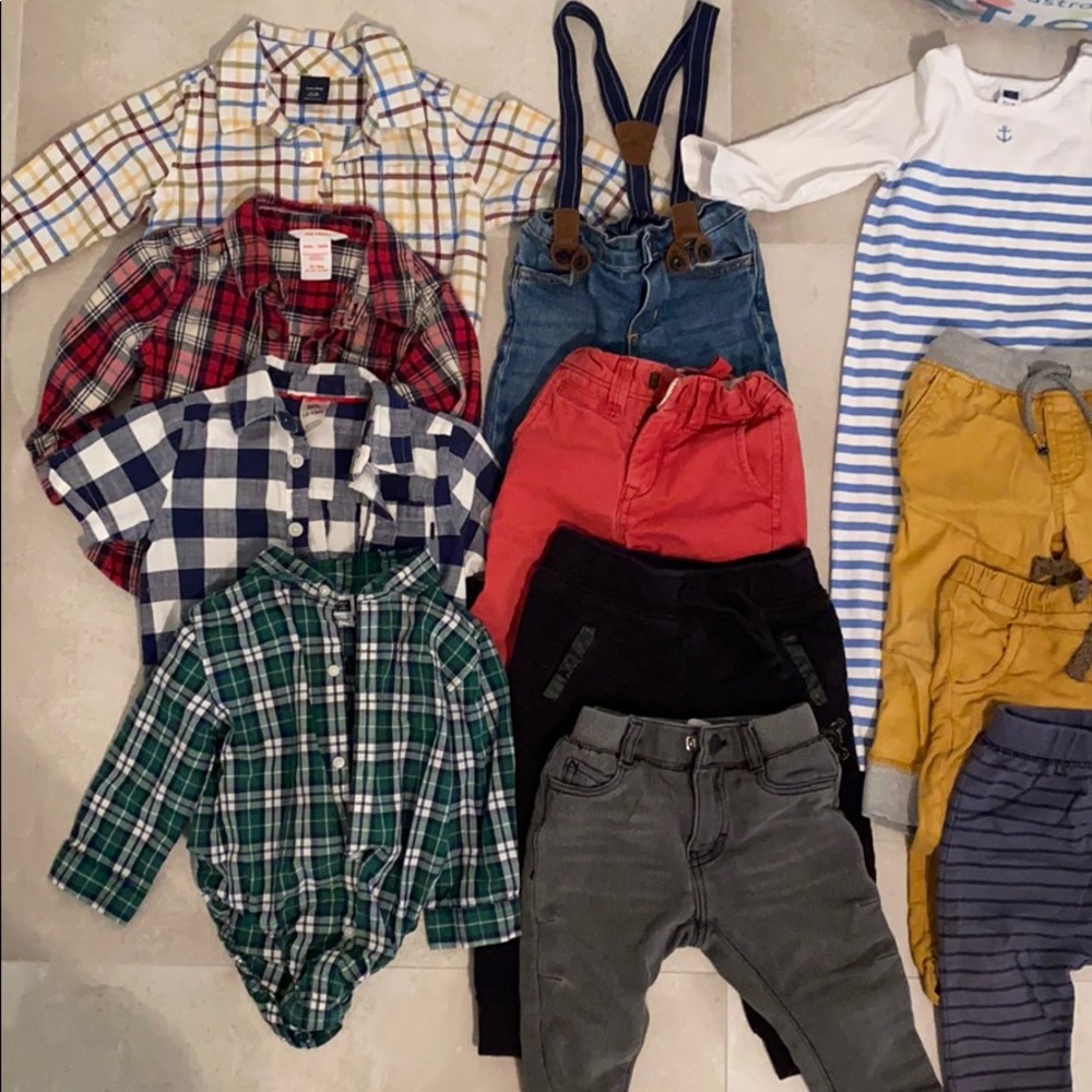 Designer baby bundle 12-18 months GUC